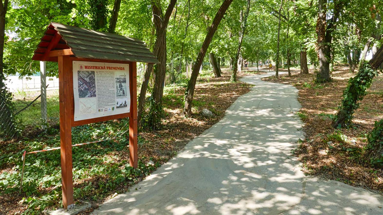 Historická promenáda po revitalizácii opäť slúži verejnosti