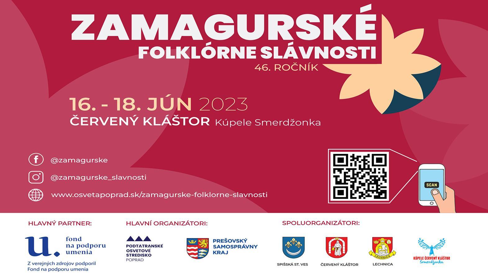Na 46. ročníku Zamagurských folklórnych slávností sa predstaví 500 účinkujúcich