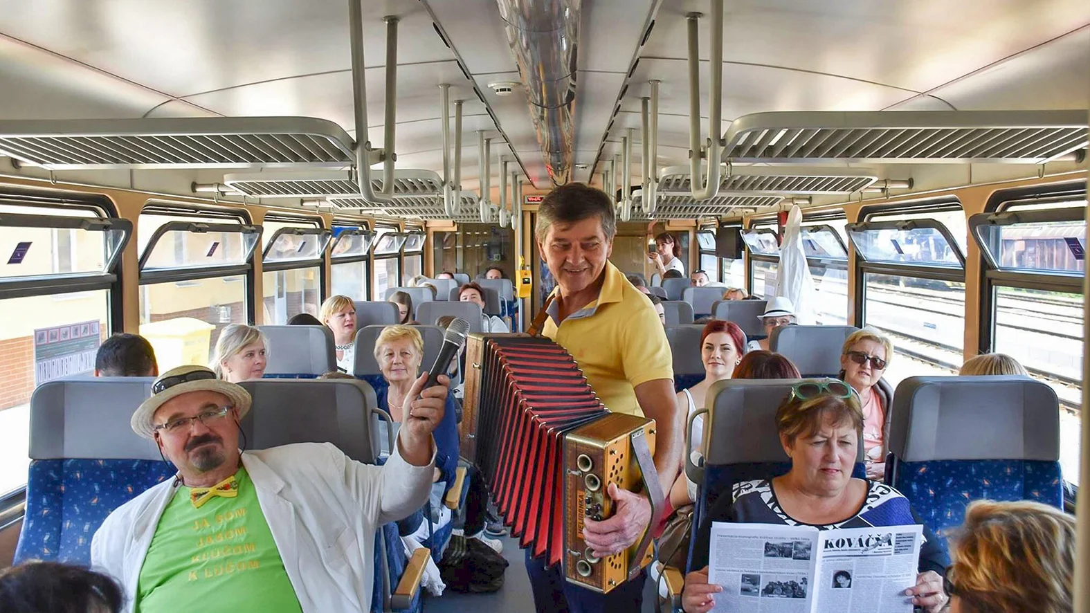 Vlak literatúry vyrazí v pondelok z Lučenca, povezie aj slávneho hosťa