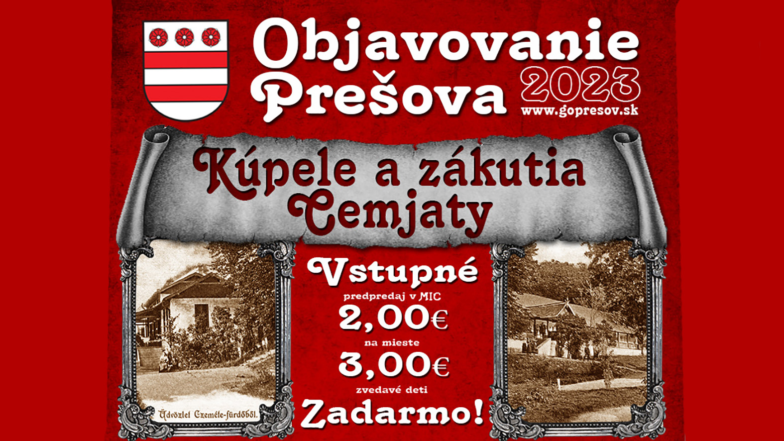 Objavte kúpele a zákutia Cemjaty