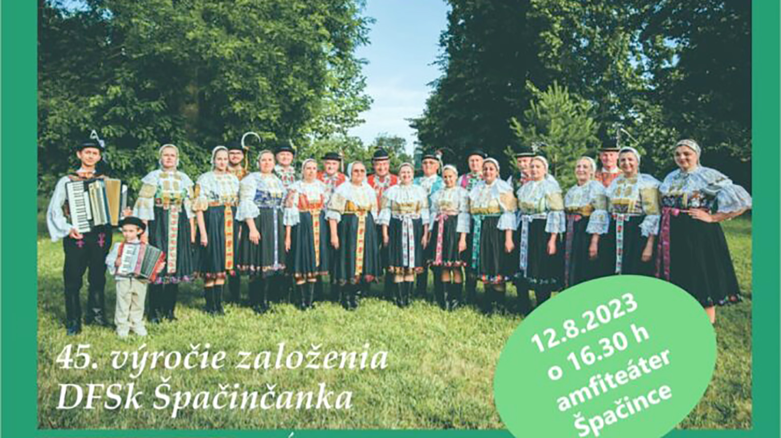 Špačinský jarmok pripomenie aj jubileum folkloristov