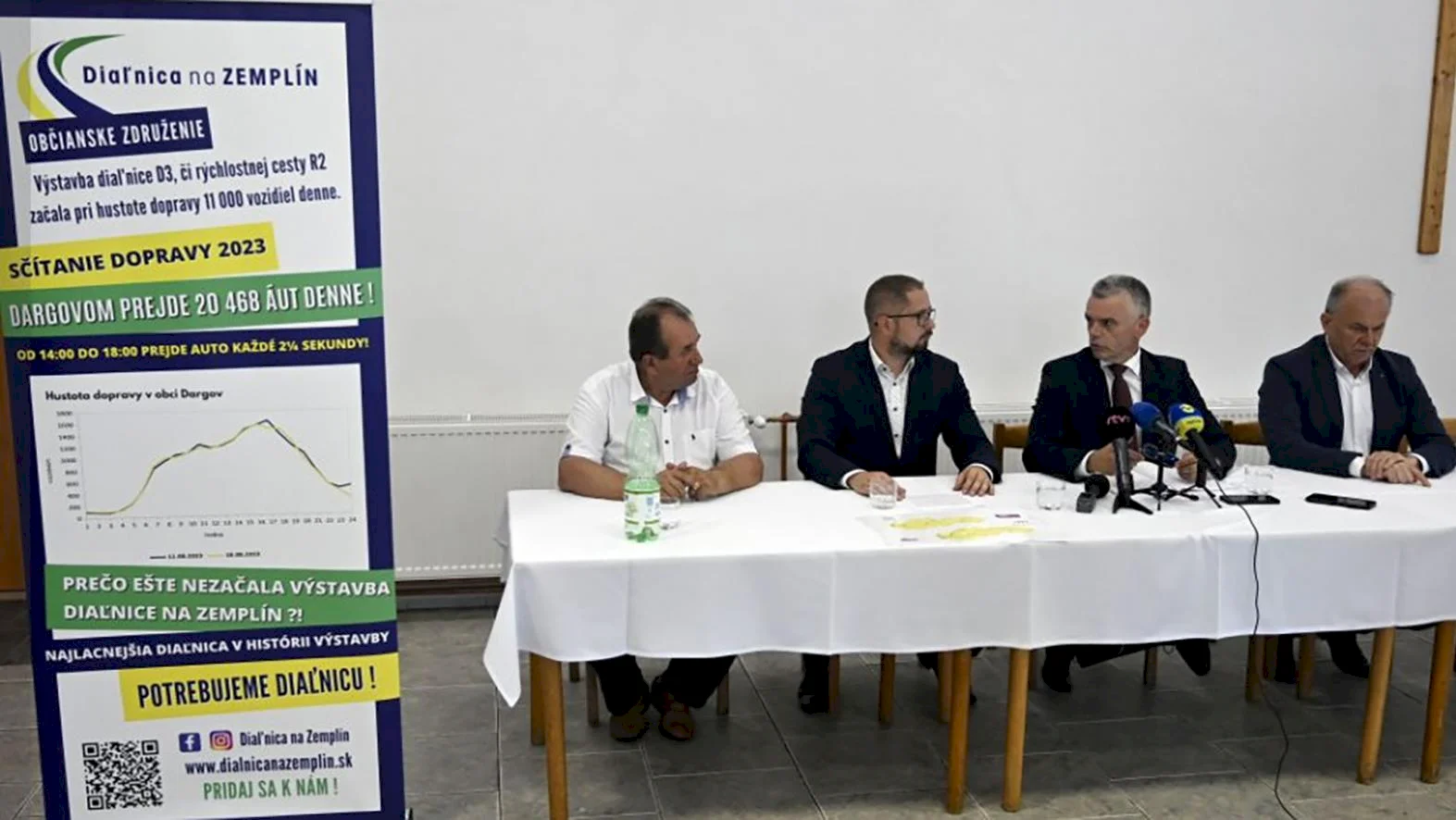 Počet áut prechádzajúcich cez obec Dargov stúpa, OZ apeluje na výstavbu diaľnice