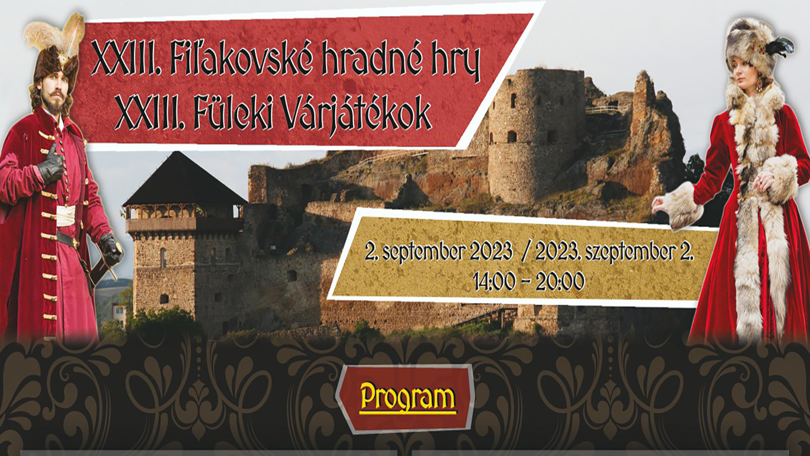 Na Fiľakovskom hrade opäť ožije história počas XXIII. ročníka hradných hier
