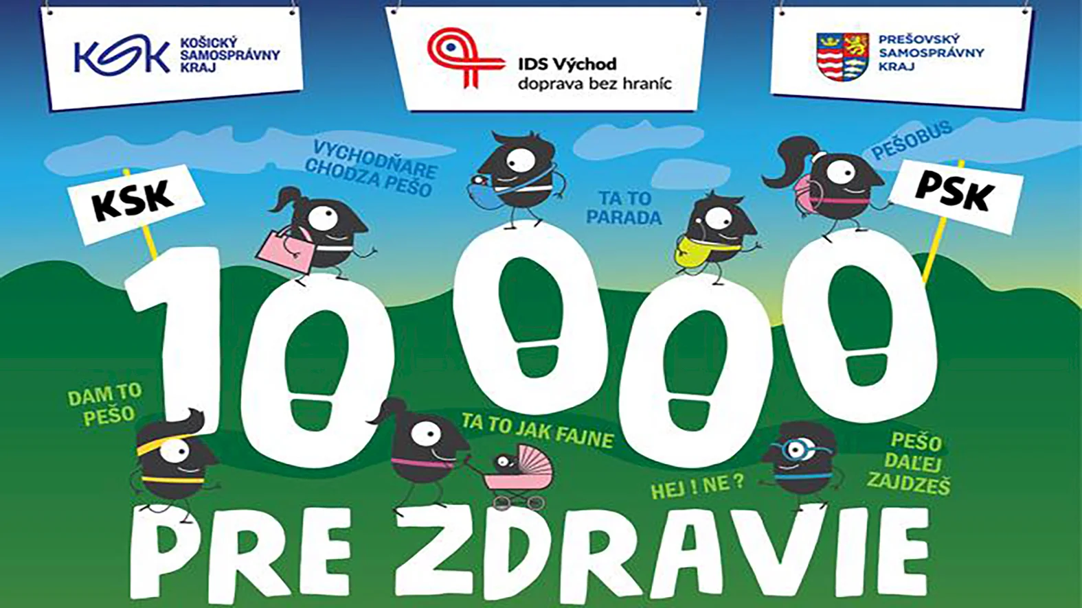 V súťaži 10-tis. PRE ZDRAVIE urobili východniari rekordný počet krokov