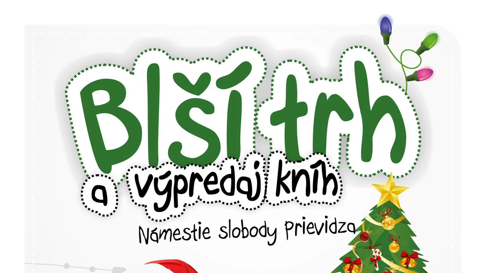 Mesto Prievidza pozýva na Vianočný blší trh a výpredaj kníh