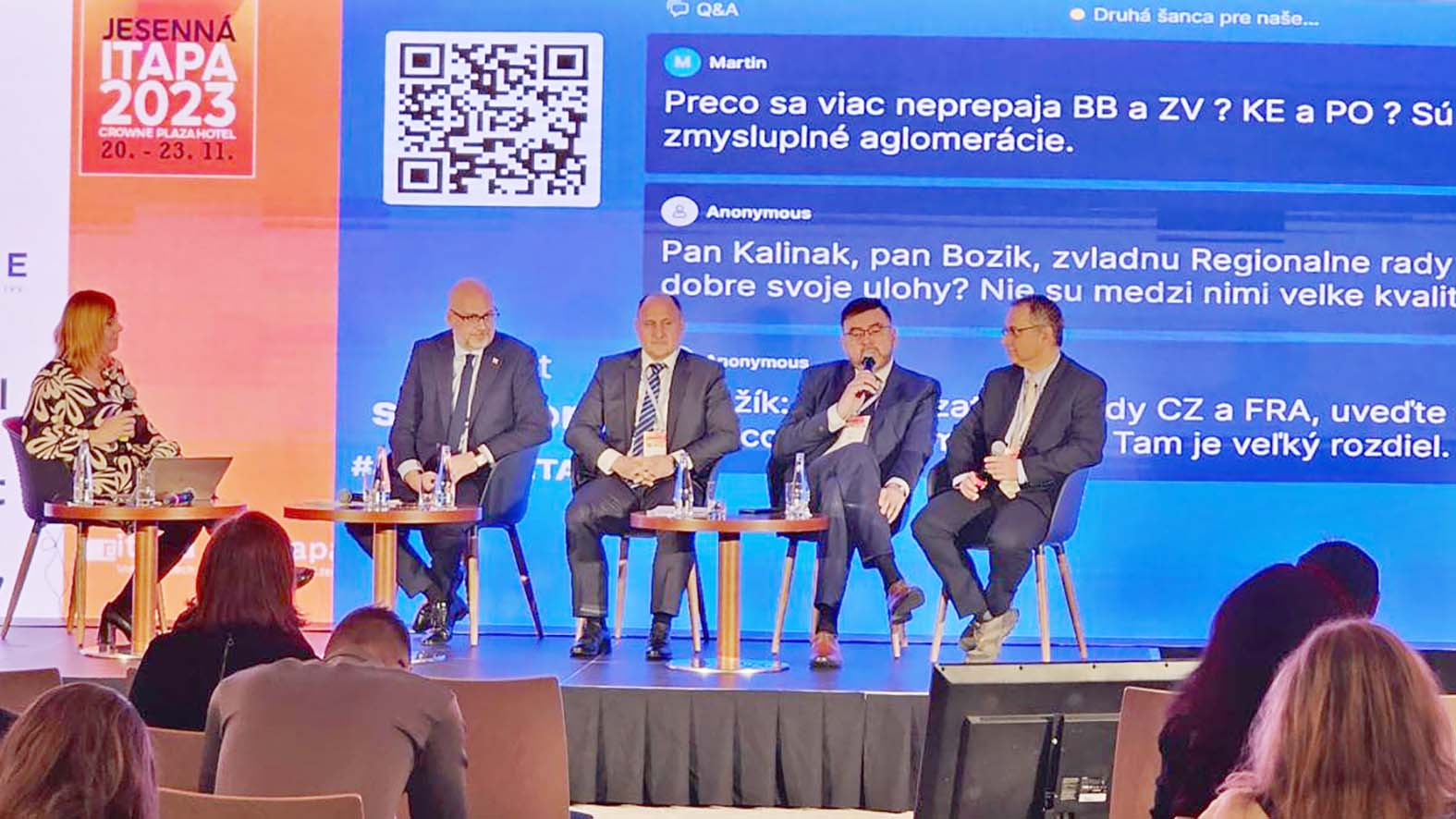 Predseda ZMOS Jozef Božik sa zúčastnil na konferencii Jesenná ITAPA 2023