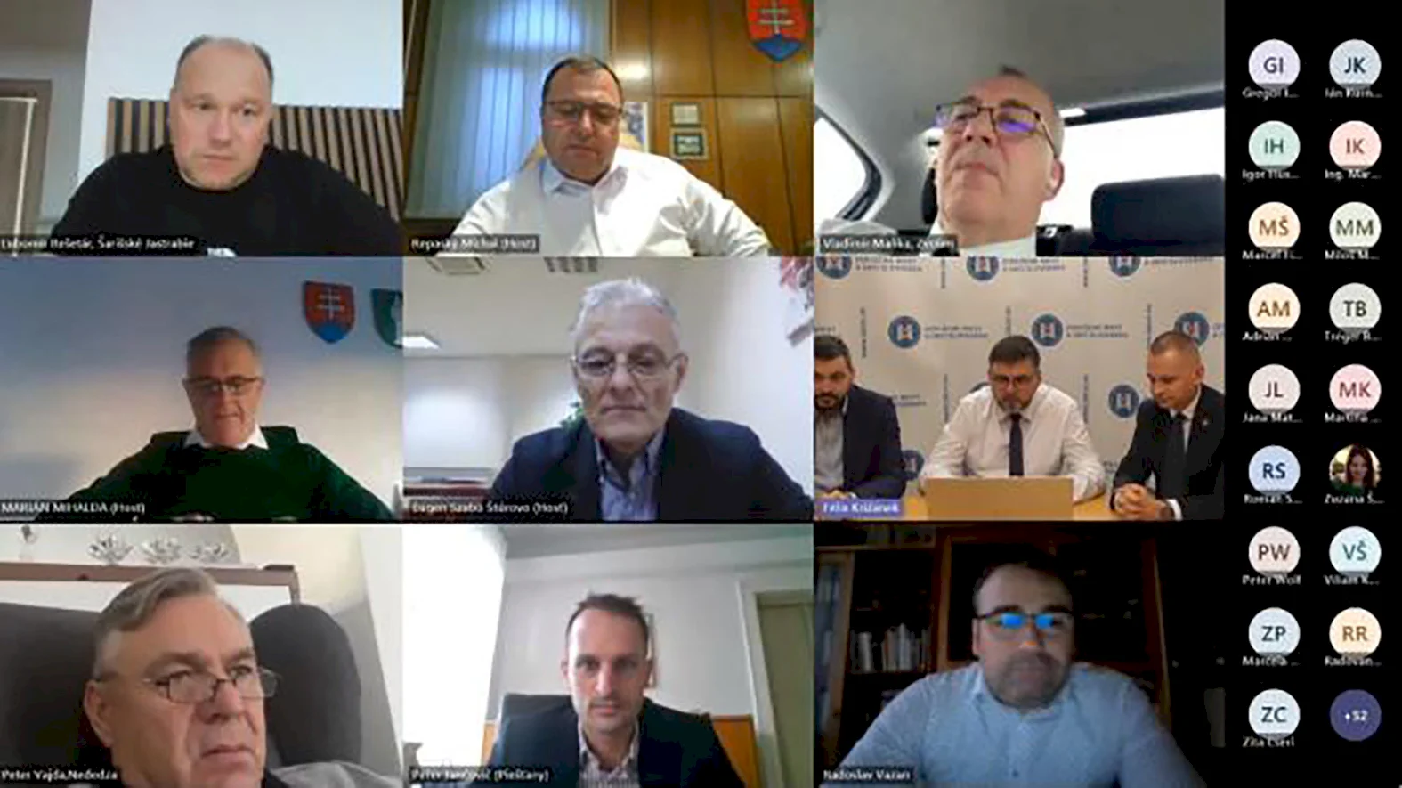 Mimoriadne online rokovanie komory miest a komory obcí ZMOS