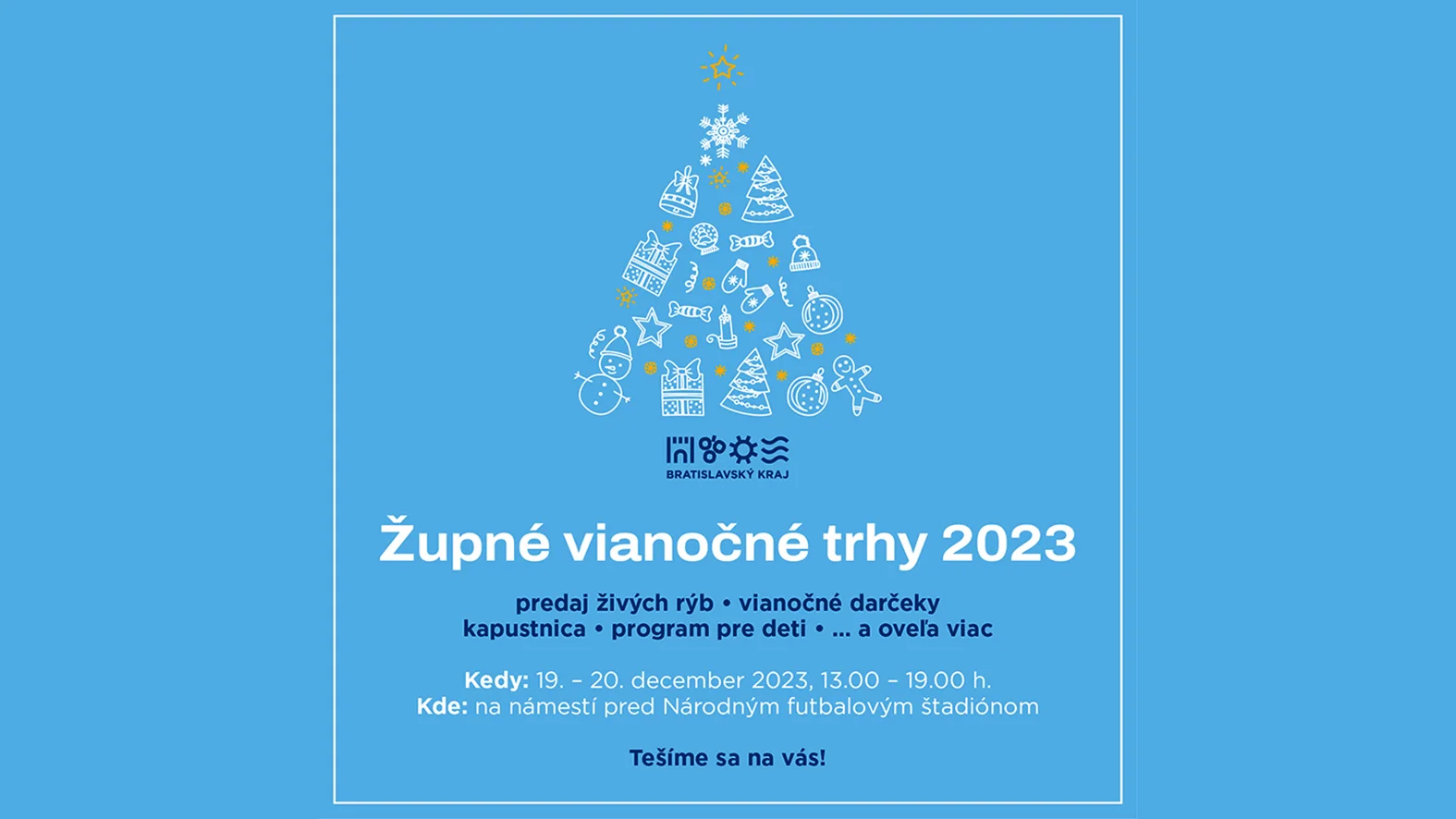 Župné vianočné trhy budú aj tento rok. Svoje brány otvoria 19. decembra