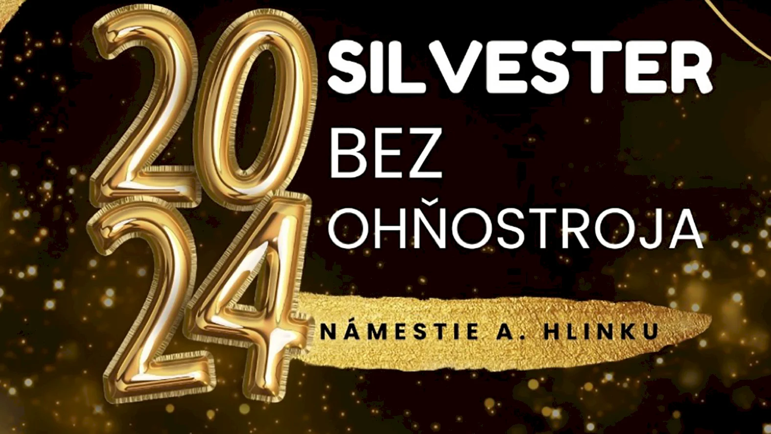 Mesto sa so starým rokom rozlúči prskavkami, bez ohňostroja