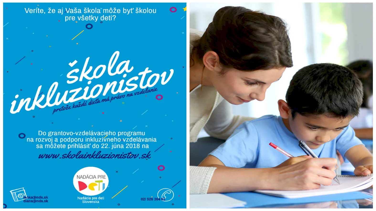 Nadácia pre deti Slovenska: Škola inkluzionistov