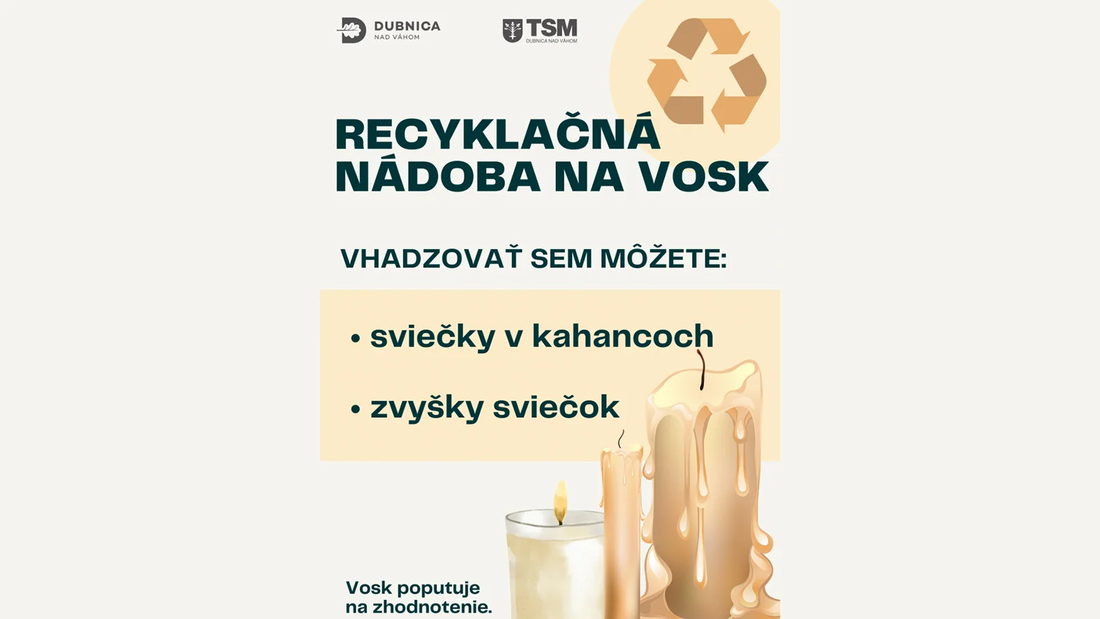 Dubnica je ekologická, vianočné stromčeky neskončia na skládke
