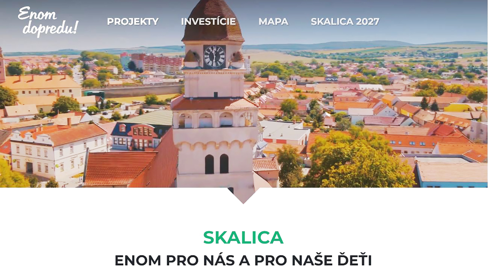 O mestských investíciách informuje nový web radnice