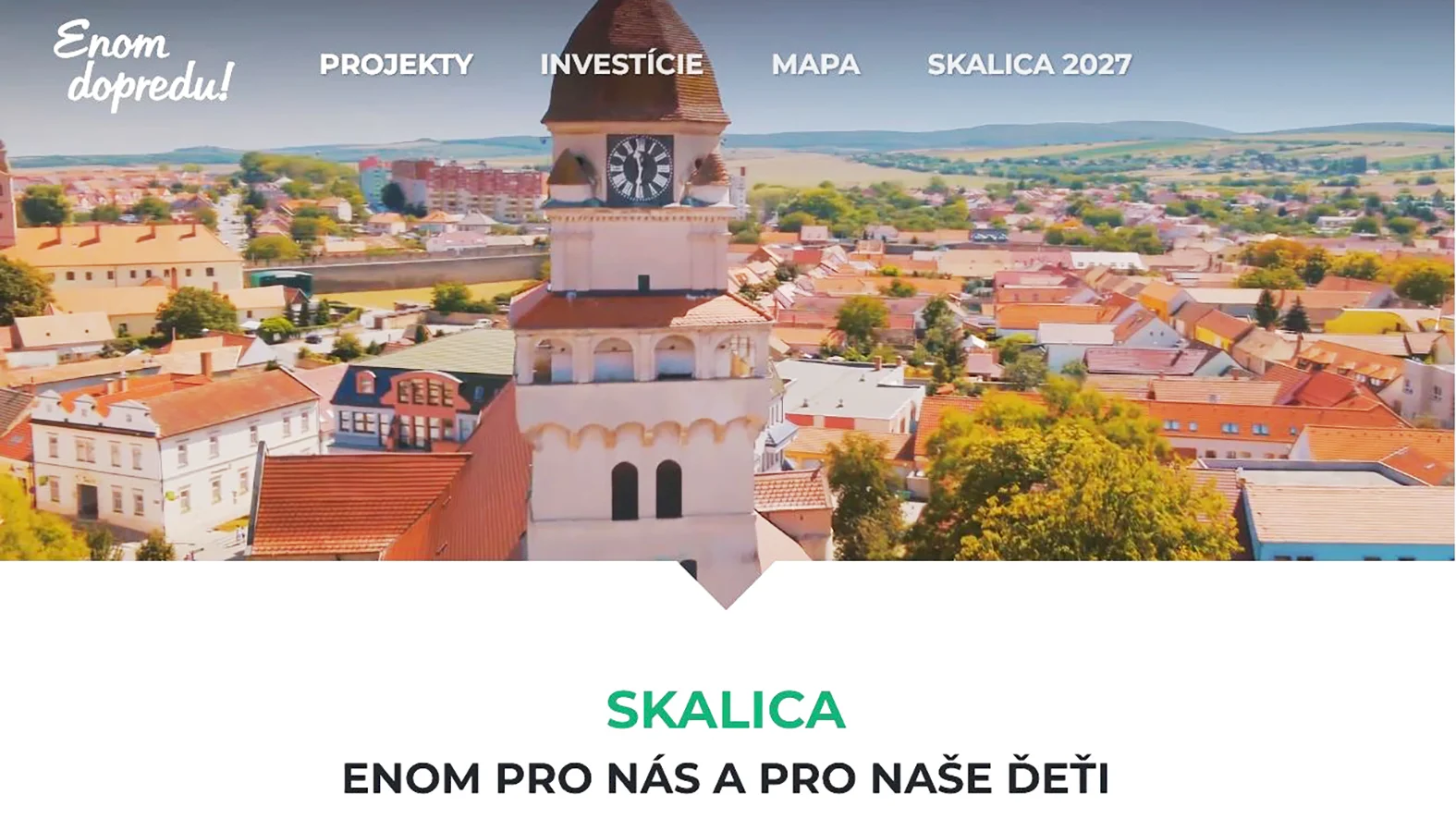 O mestských investíciách informuje nový web radnice