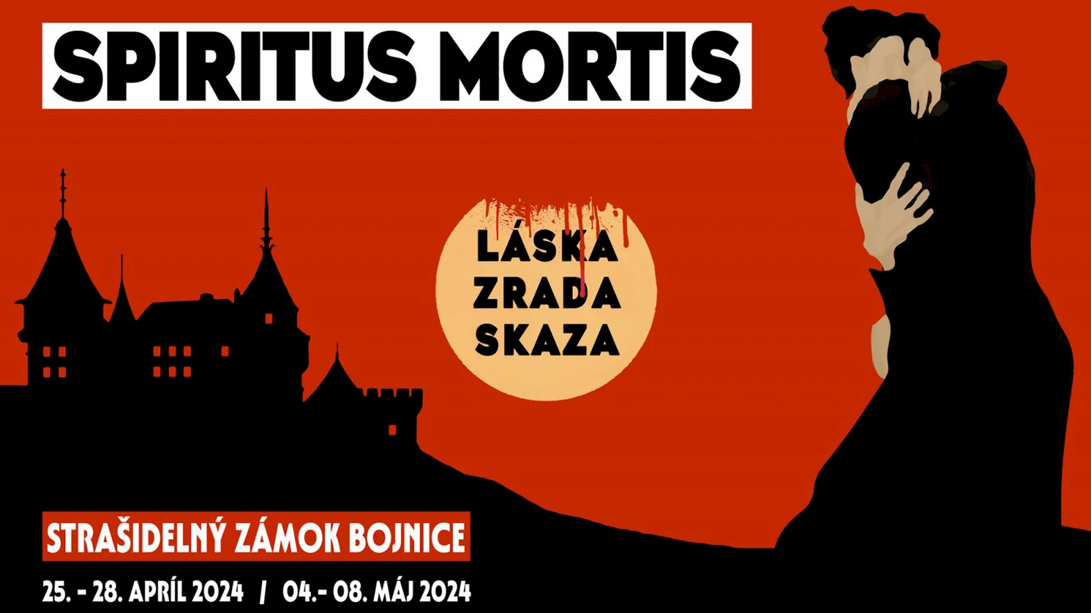 Bojnický zámok prinesie hororovo-romantickú šou Spiritus Mortis