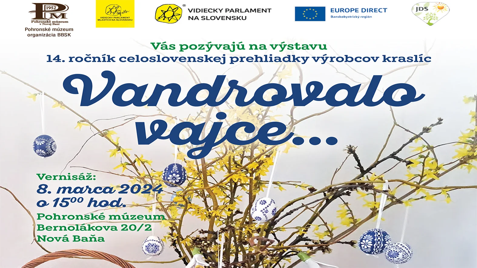 V múzeu otvoria výstavu ručne maľovaných vajíčok
