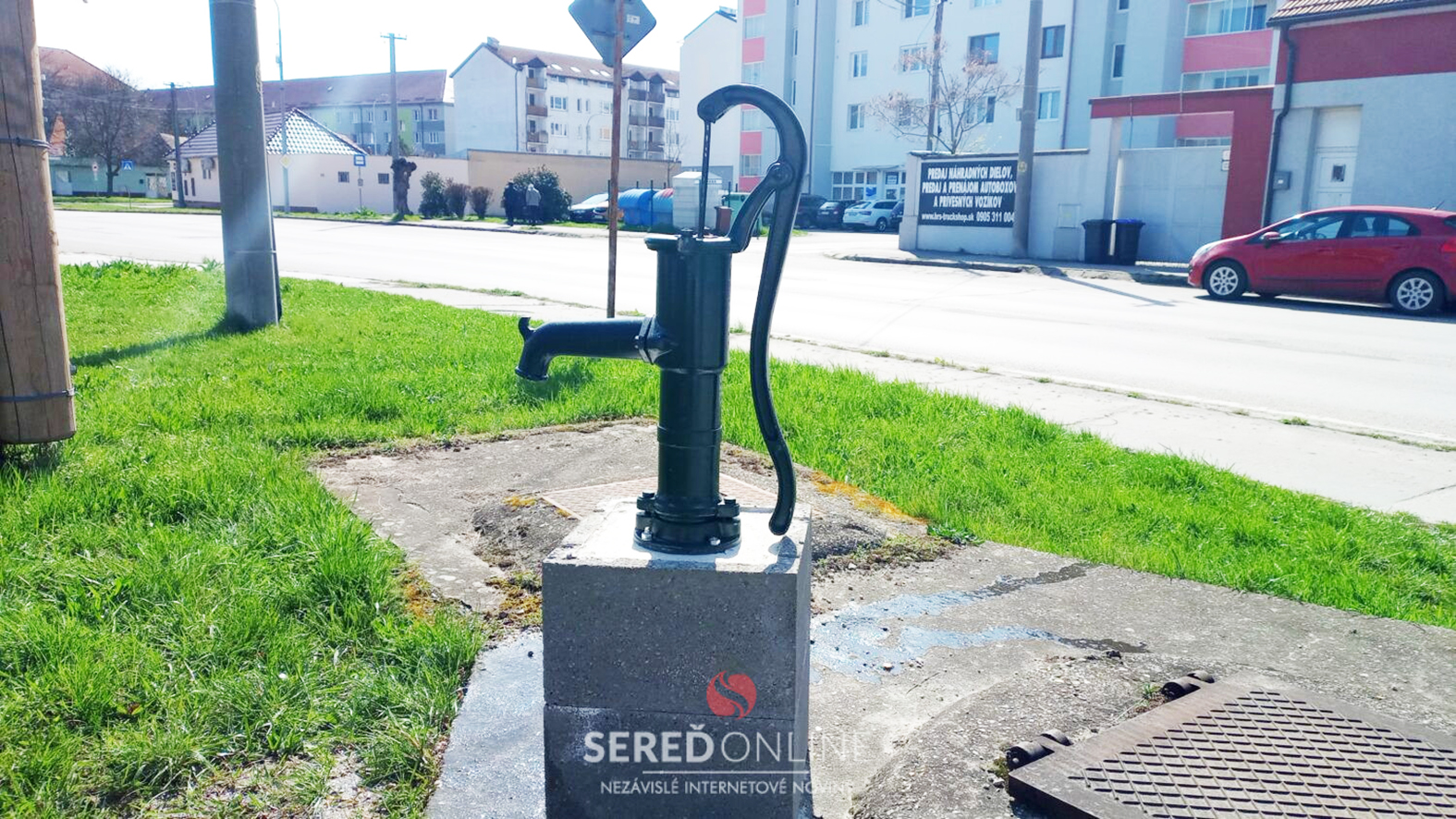 V rámci Svetového dňa vody otvorili v Seredi štyri obnovené verejné studne