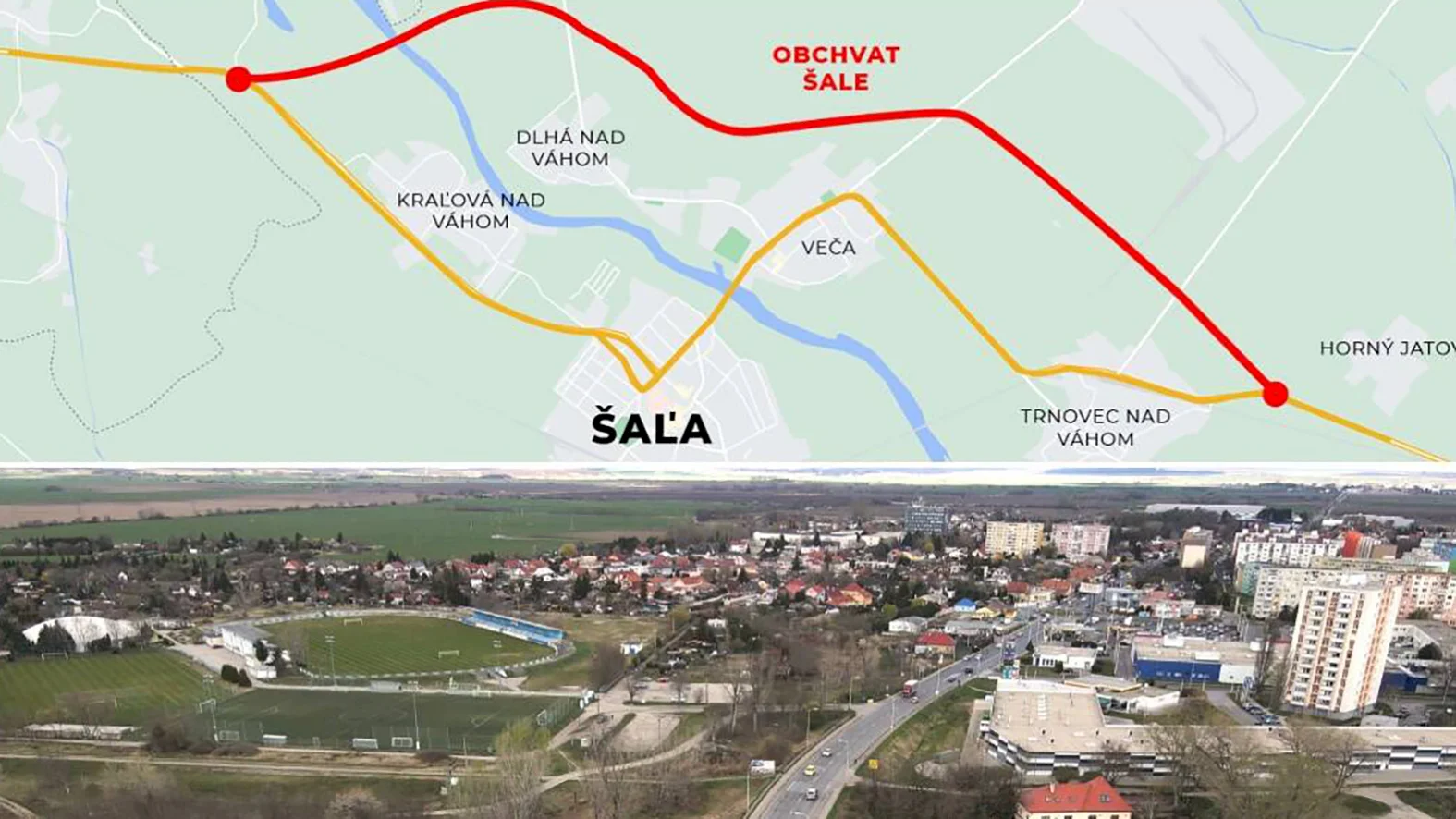 Primátor verí, že Šaľa sa po 30 rokoch dočká výstavby obchvatu
