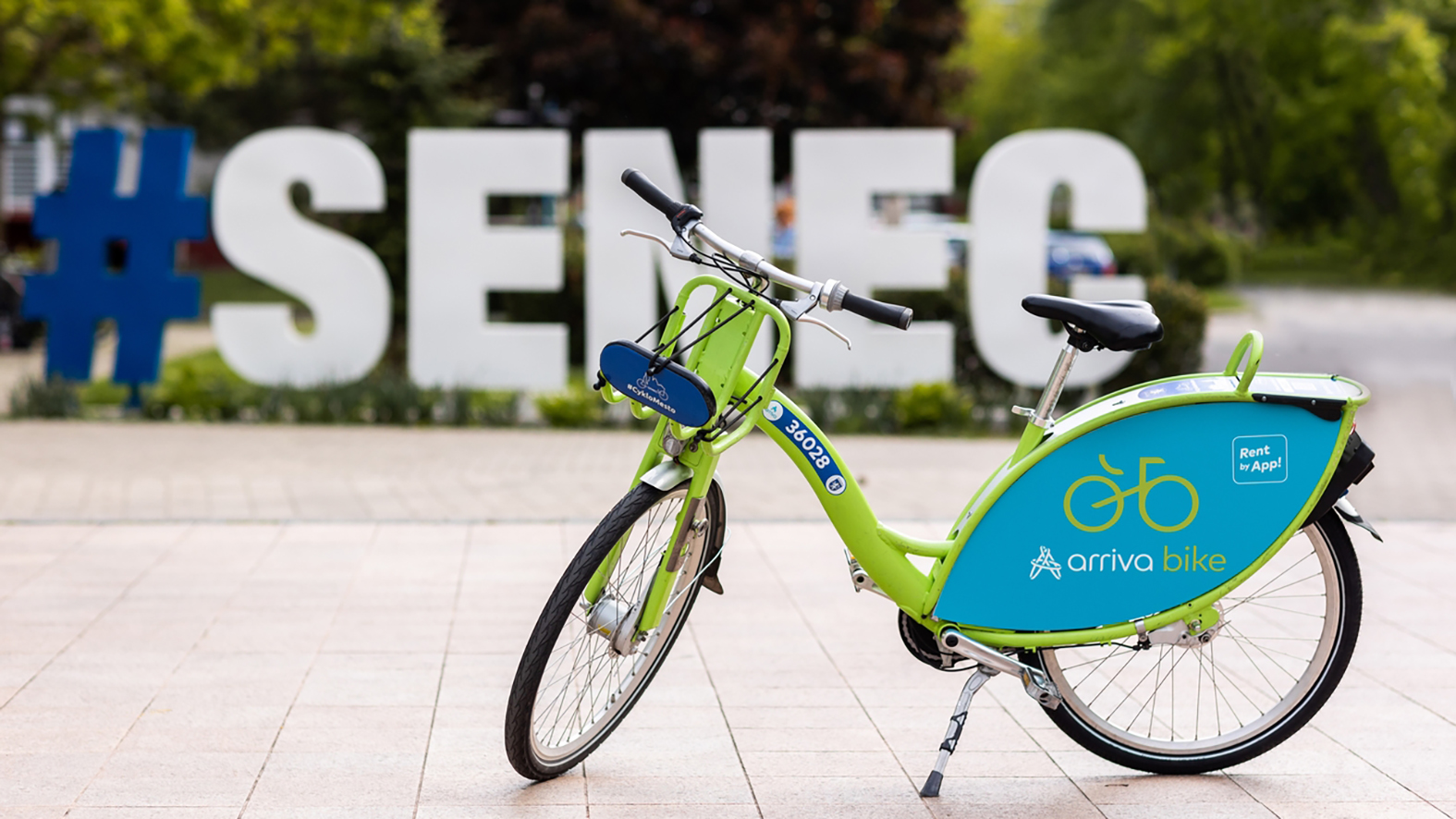 Mesto Senec v pondelok rozbieha službu zdieľaných bicyklov