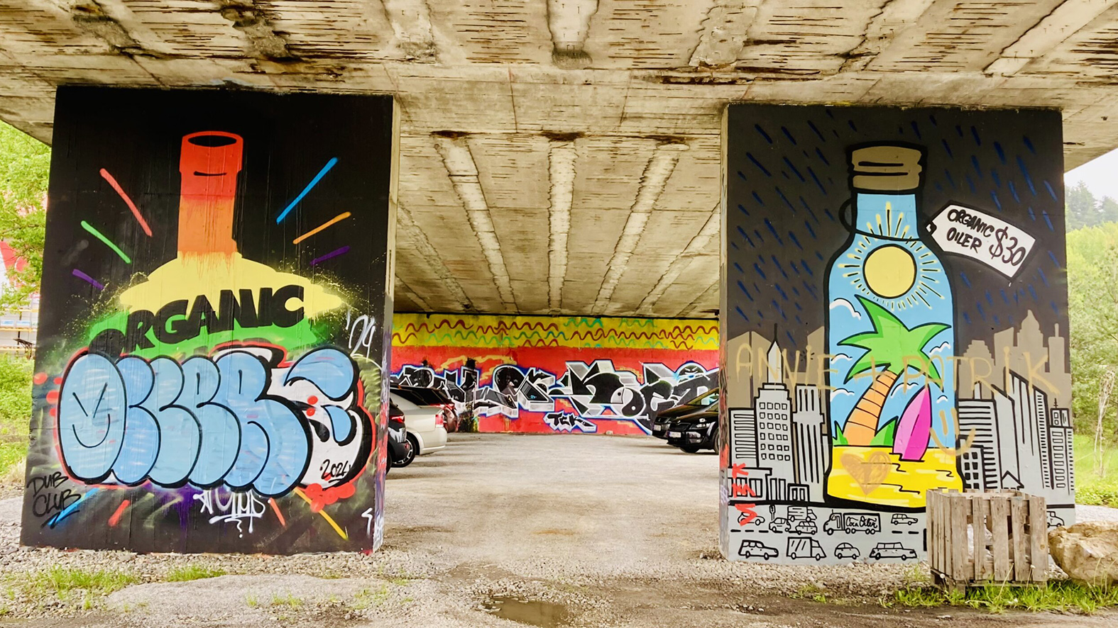 V Banskej Bystrici je už tretia plocha pre umelcov street art a grafiti