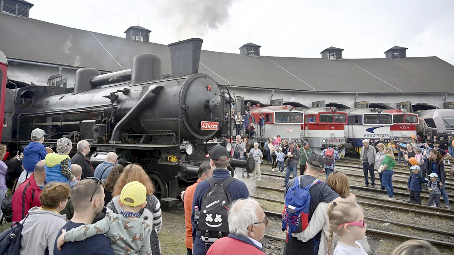 Rušňoparáda opäť ponúkne prehliadku rôznych železničných vozidiel