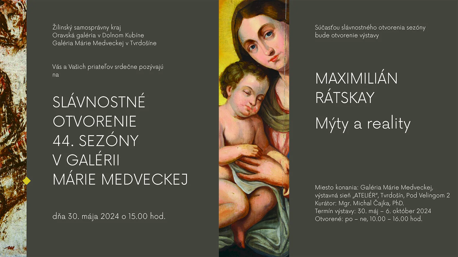Otvorenie 44. sezóny v Galérii Márie Medveckej v Tvrdošíne