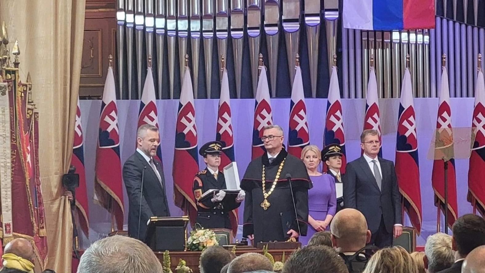 Predseda ZMOS sa zúčastnil na inaugurácii nového prezidenta SR P. Pellegriniho