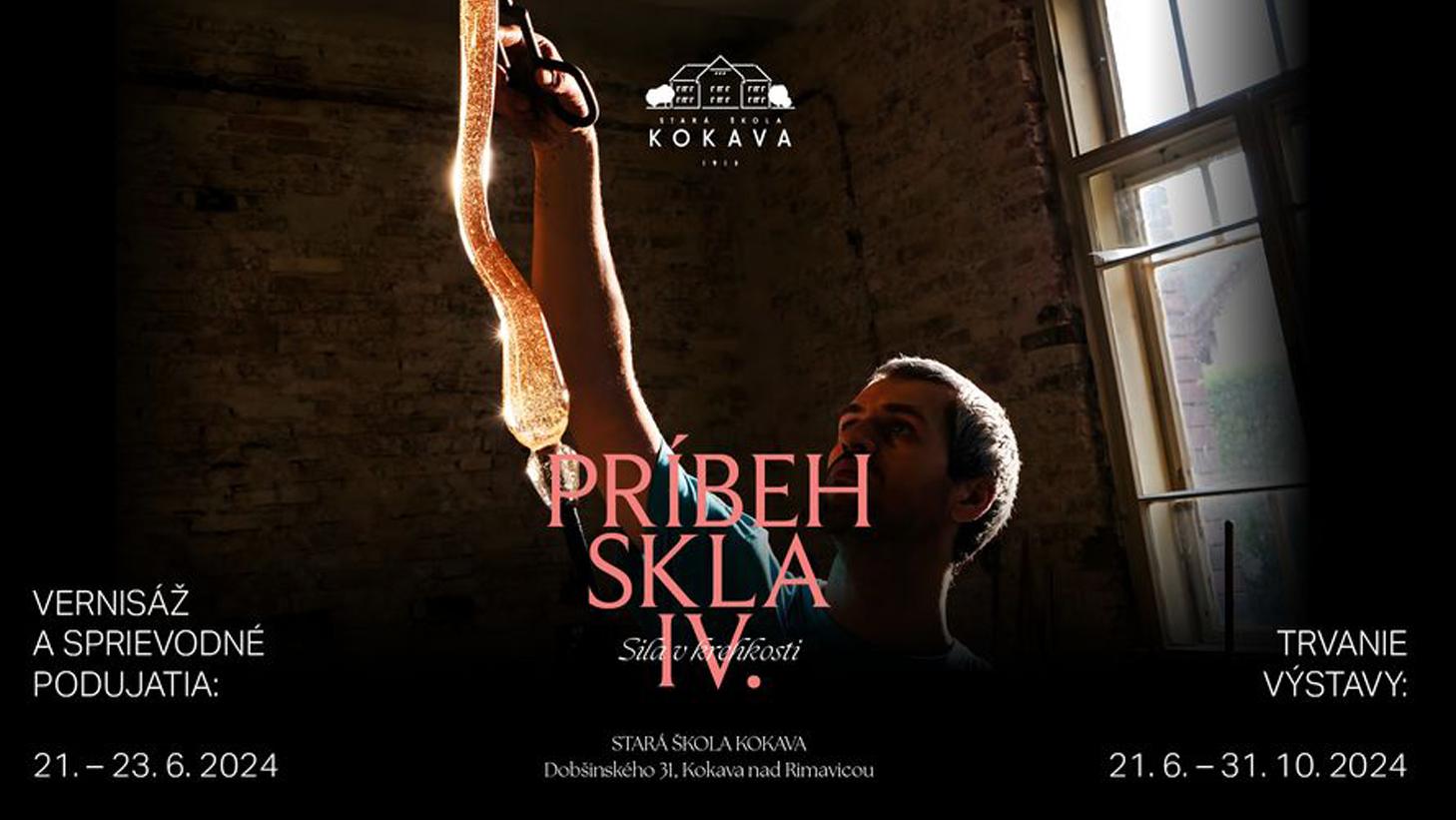 V Kokave nad Rimavicou otvoria výstavu Príbeh skla IV