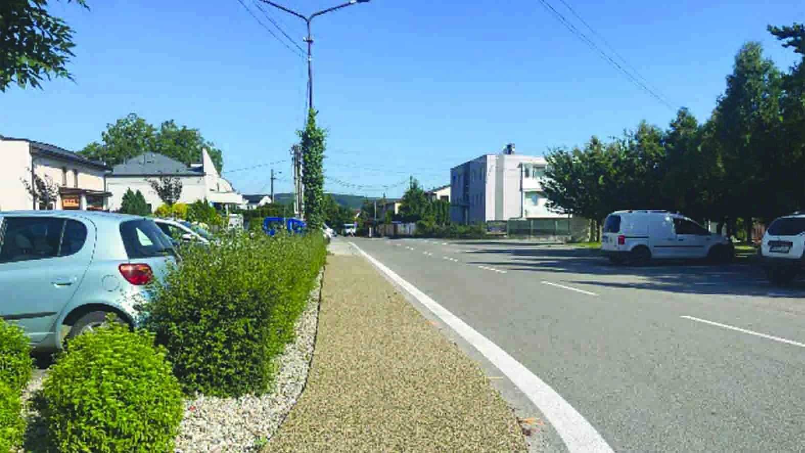 Obec opravila chodník z externých zdrojov