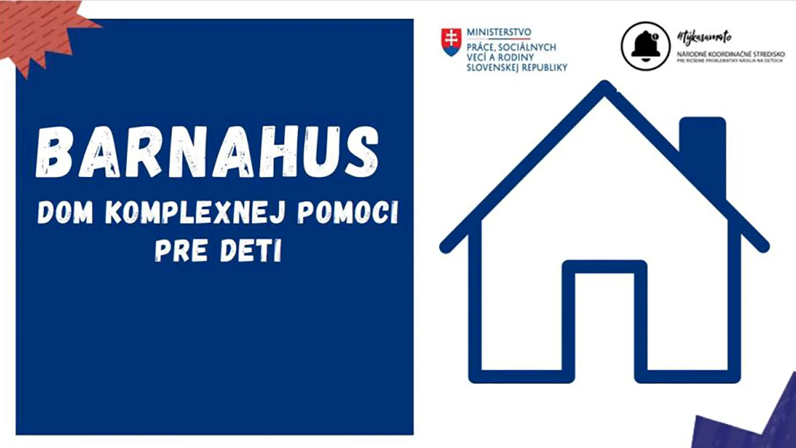 Národný projekt Barnahus: Komplexná pomoc pre detské obete trestných činov