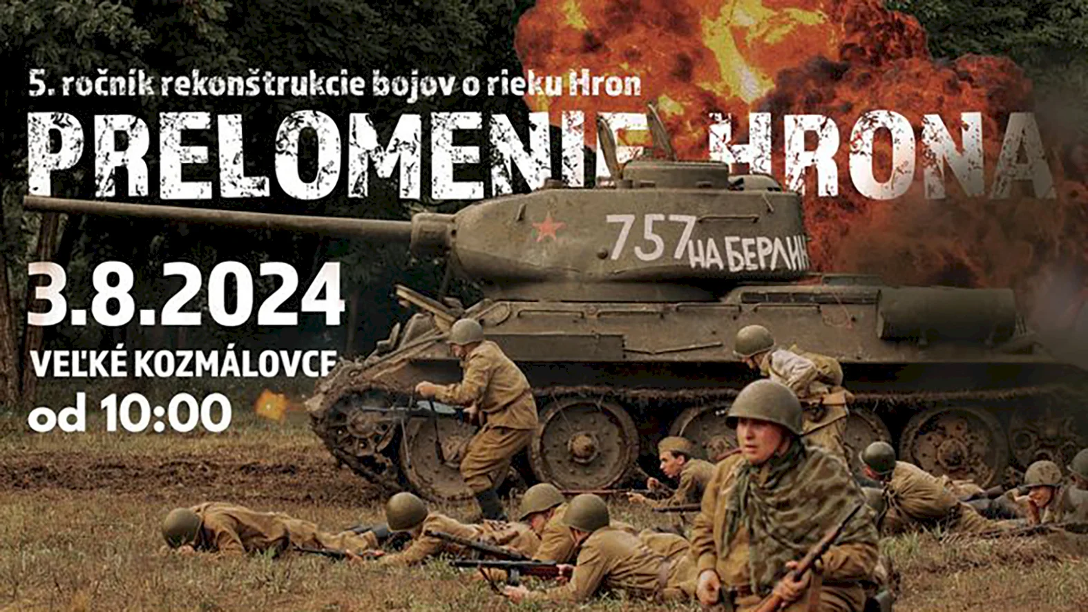 Prelomenie Hrona ponúkne bojové scény z 2. svetovej vojny