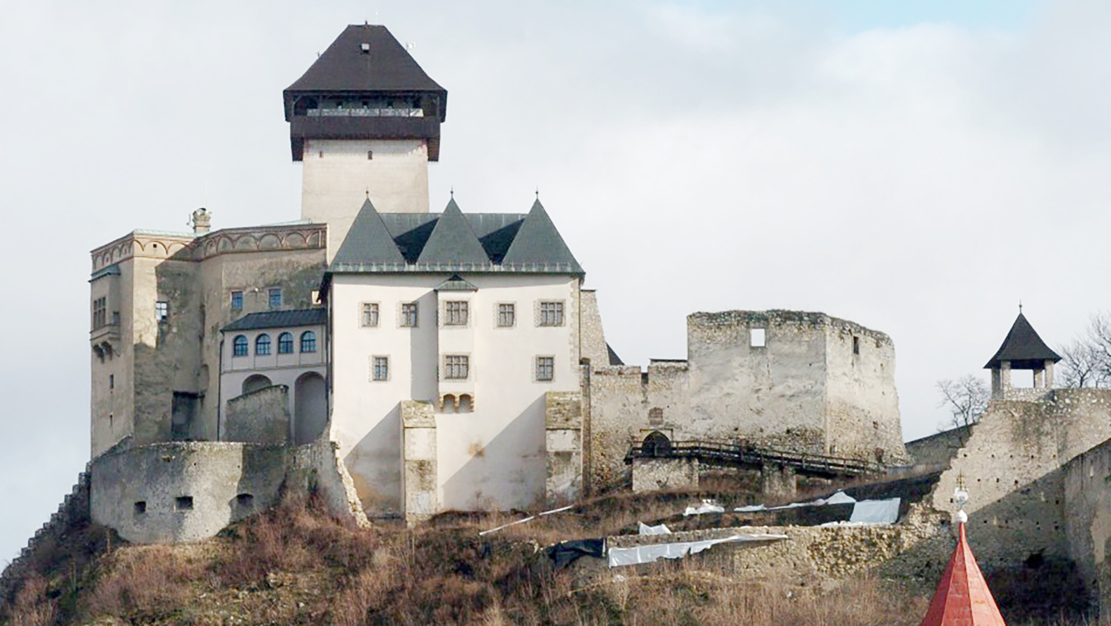 Na Trenčianskom hrade sprístupnili verejnosti obytné priestory Barborinho paláca