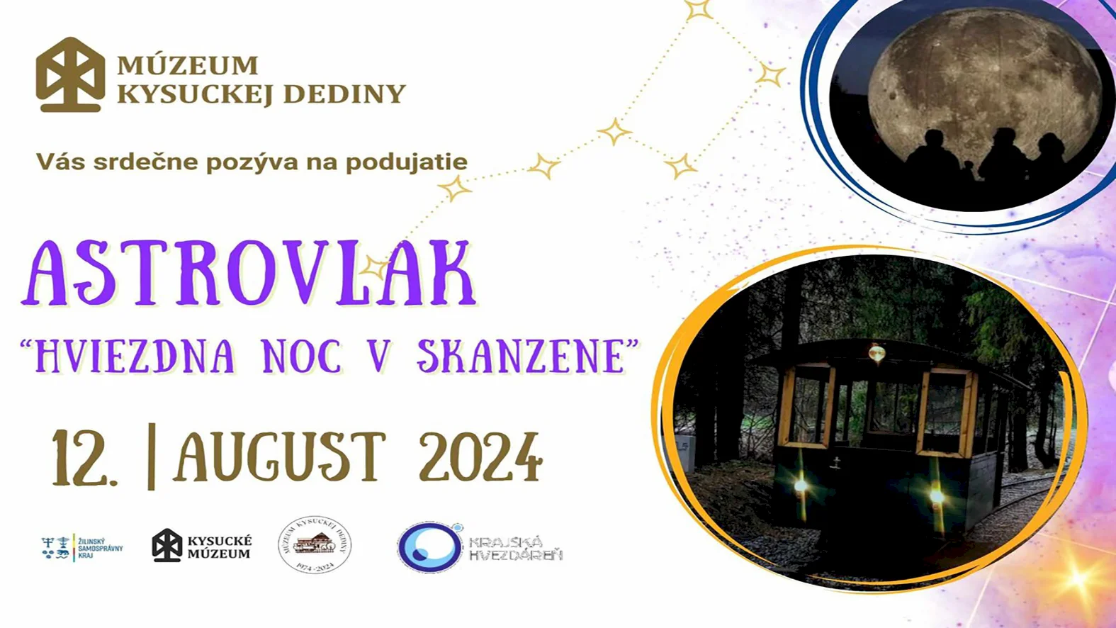 Múzeum kysuckej dediny pozýva na hviezdnu noc v skanzene