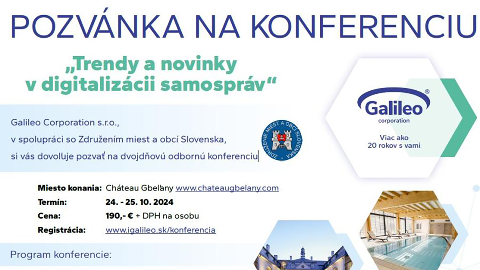 Uskutoční sa konferencia Trendy a novinky v digitalizácii samospráv