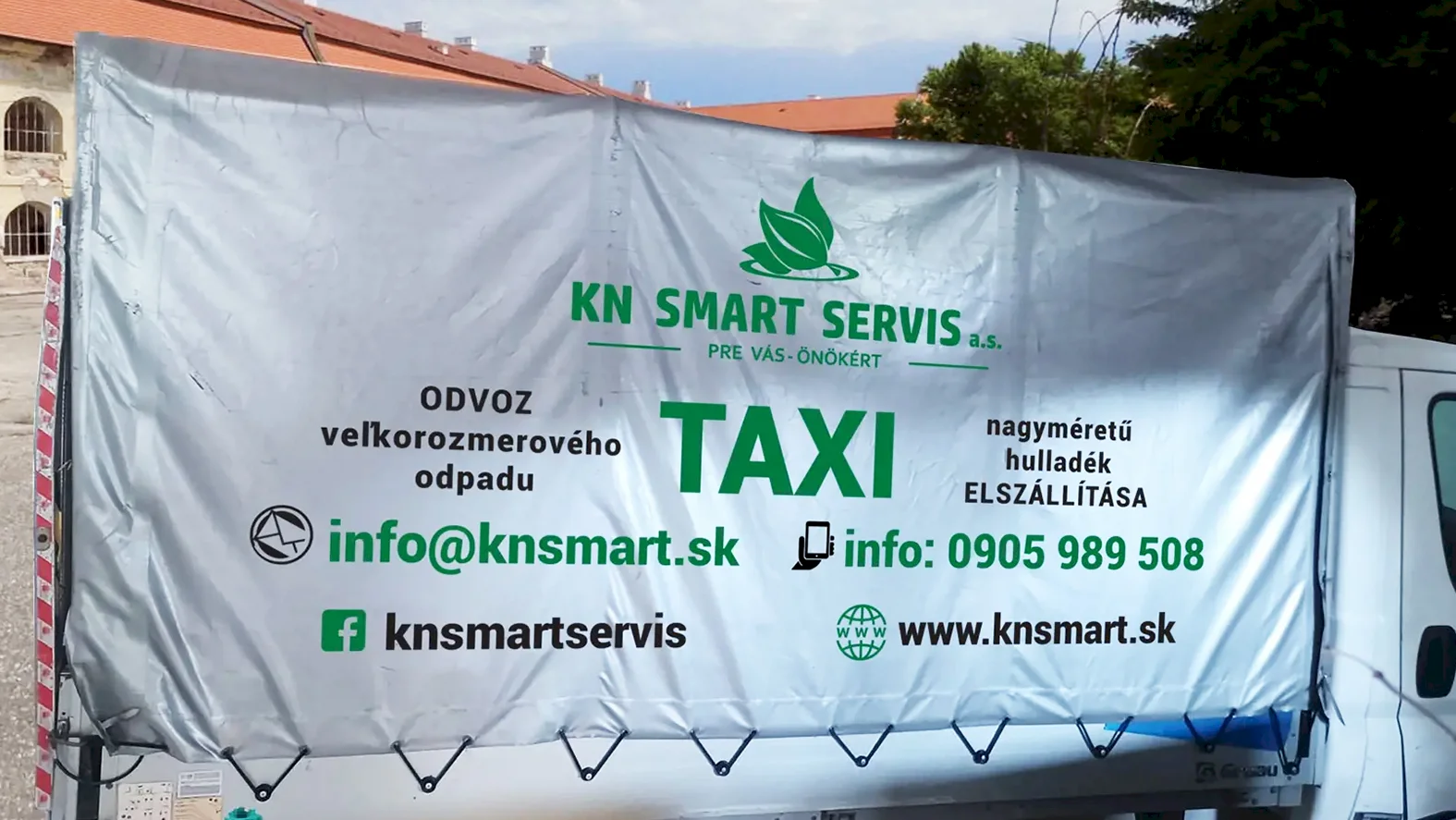 Mestský podnik spustil pre občanov novú službu, tzv. odpadový taxík