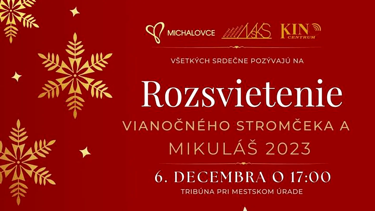 Rozsvietenie vianočnej výzdoby je spojené s pomocou deťom s autizmom