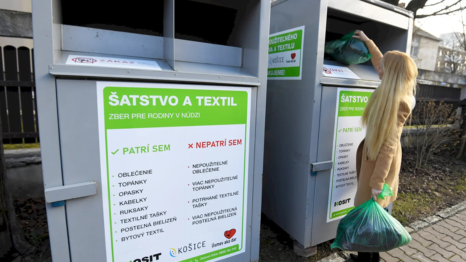 Mesto Prešov bude zbierať textil na troch najfrekventovanejších miestach