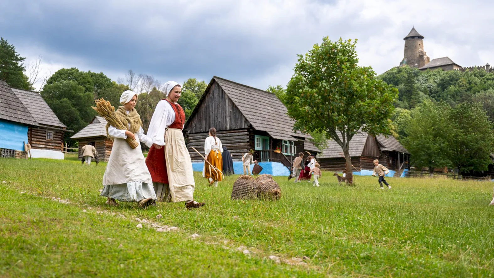 Hrad Ľubovňa sa stal kulisou rozprávky Čarovné jablko