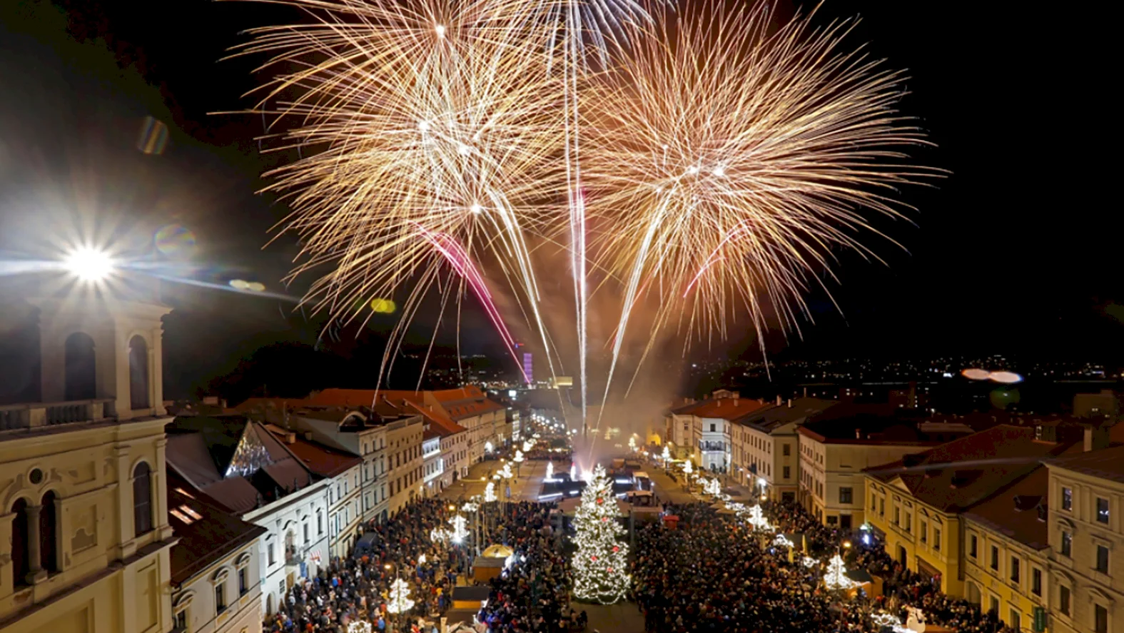 Banskobystričania oslávia príchod nového roka 2025 dvakrát, bude aj ohňostroj