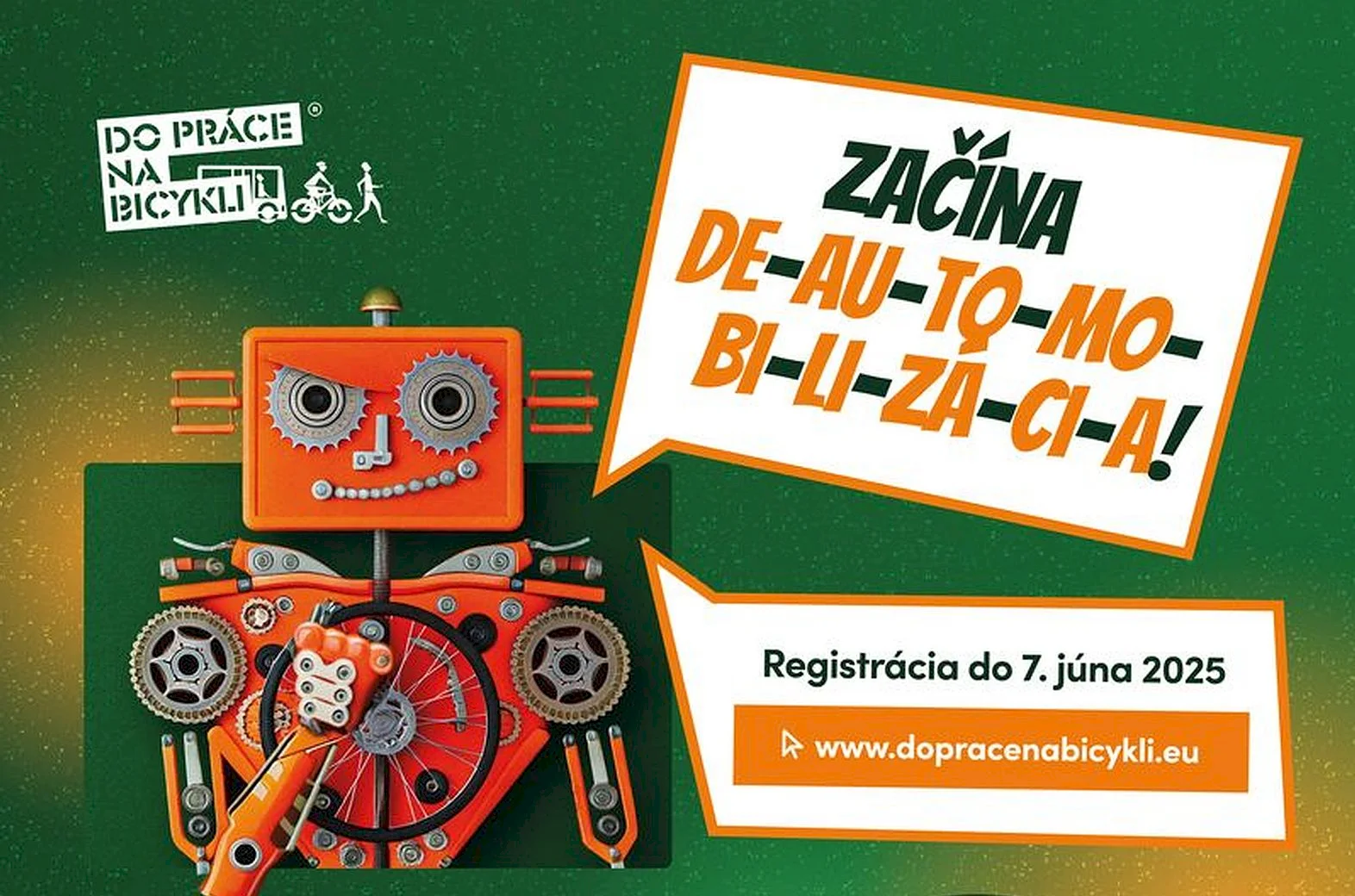 Do práce na bicykli 2025