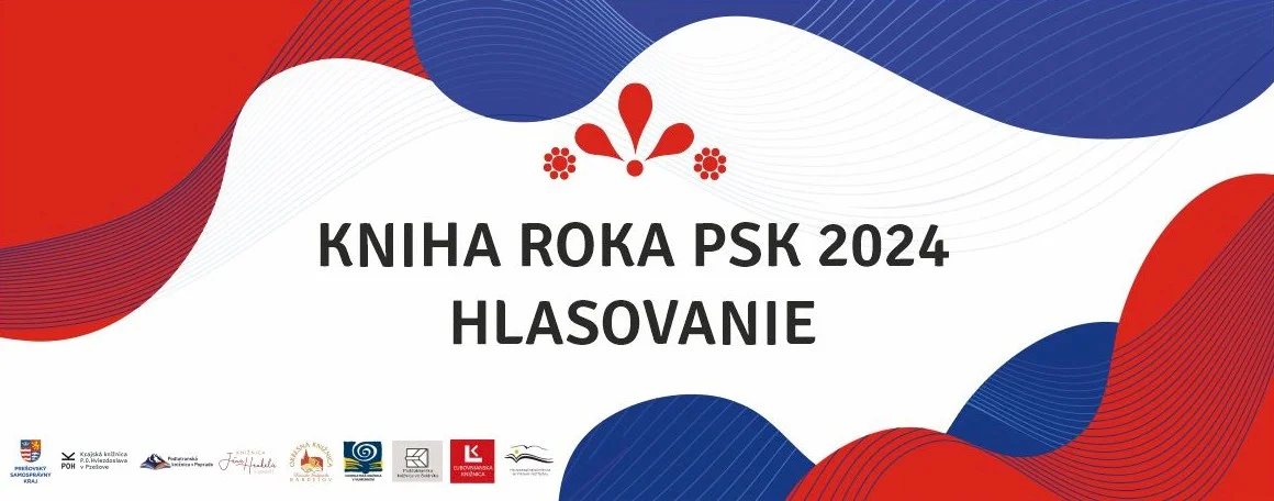 Pošlite hlas knižnému favoritovi v súťaži Kniha roka PSK 2024