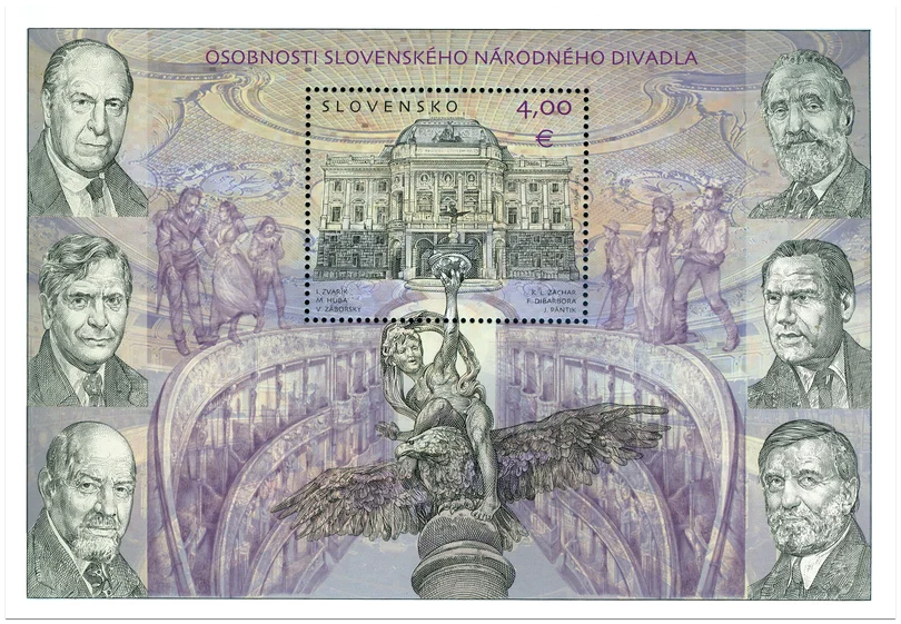 Hárček so známkou.