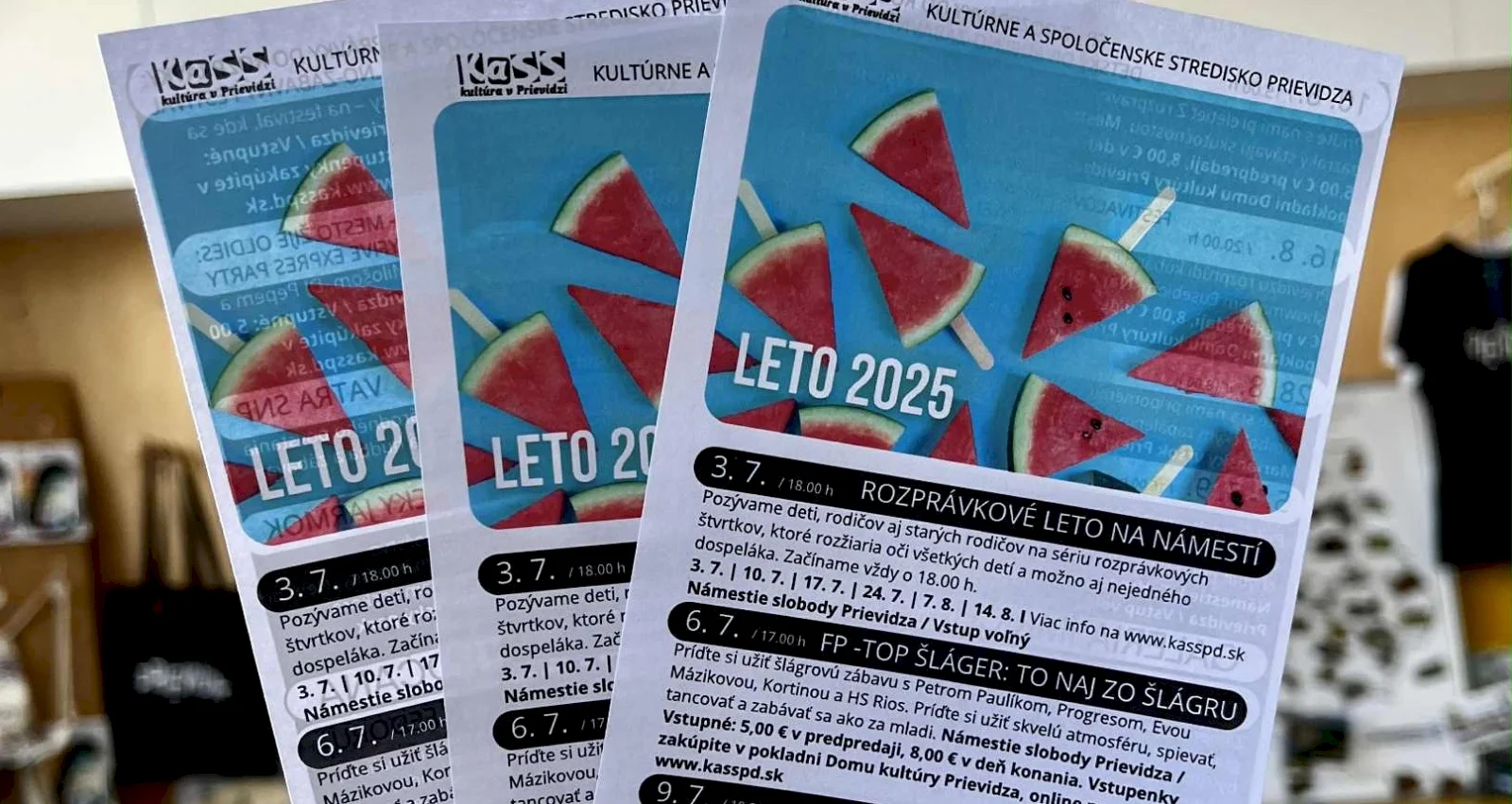 Prievidza v lete rozhodne nespí – mesto ožíva kultúrou, pohybom aj hudbou