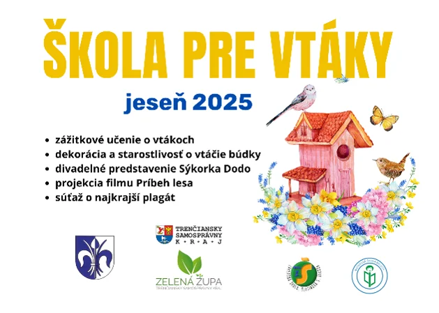 Na škole pre vtáky bude s obcou Beluša spolupracovať miestna škola aj škôlka