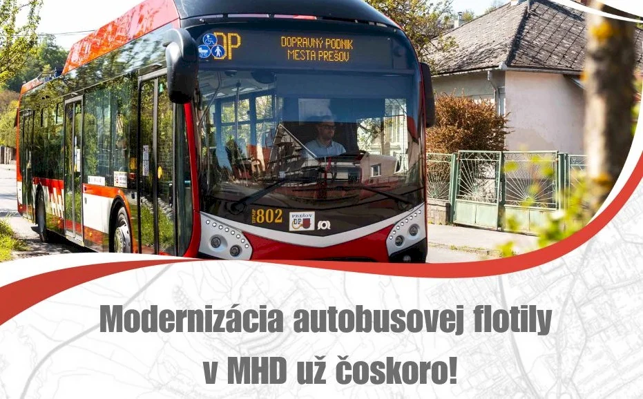 DPMP chystá veľké zmeny vo vozidlovom parku. V pláne je modernizácia autobusovej flotily