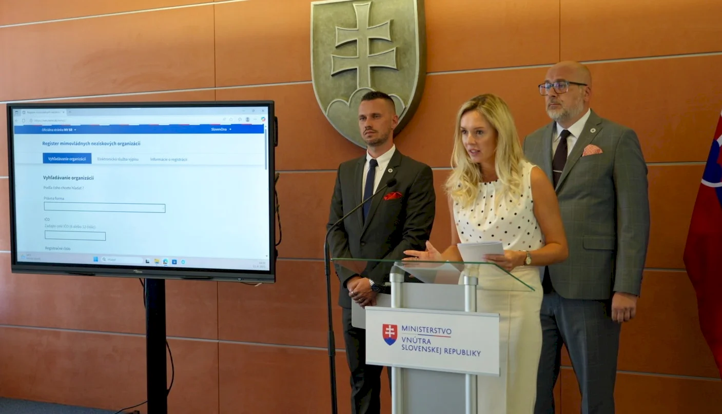 Register mimovládnych neziskových organizácií po novom zverejňuje informácie z ďalších verejne prístupných zdrojov