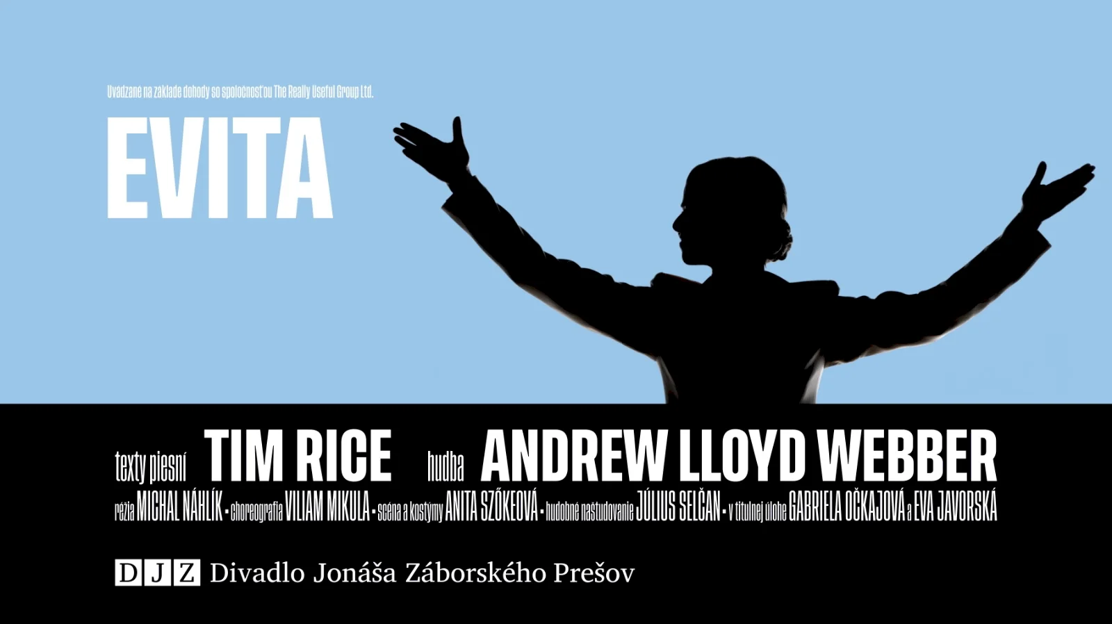 Župné divadlo uvedie po prvýkrát na slovenskom javisku muzikál Evita