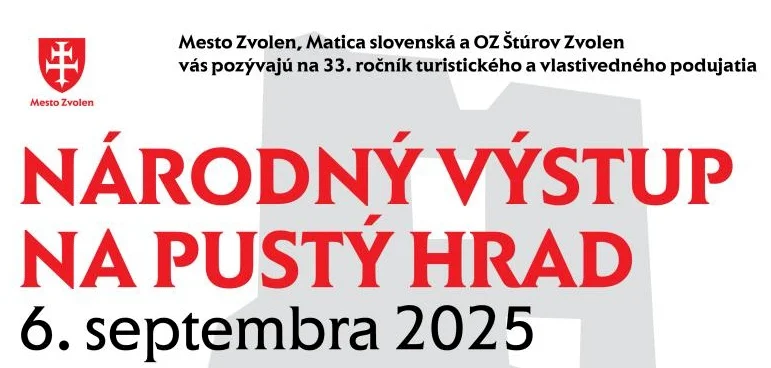 Národný výstup na Pustý hrad už túto sobotu
