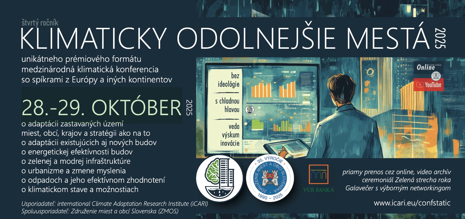 KLIMATICKY ODOLNEJŠIE MESTÁ 2025