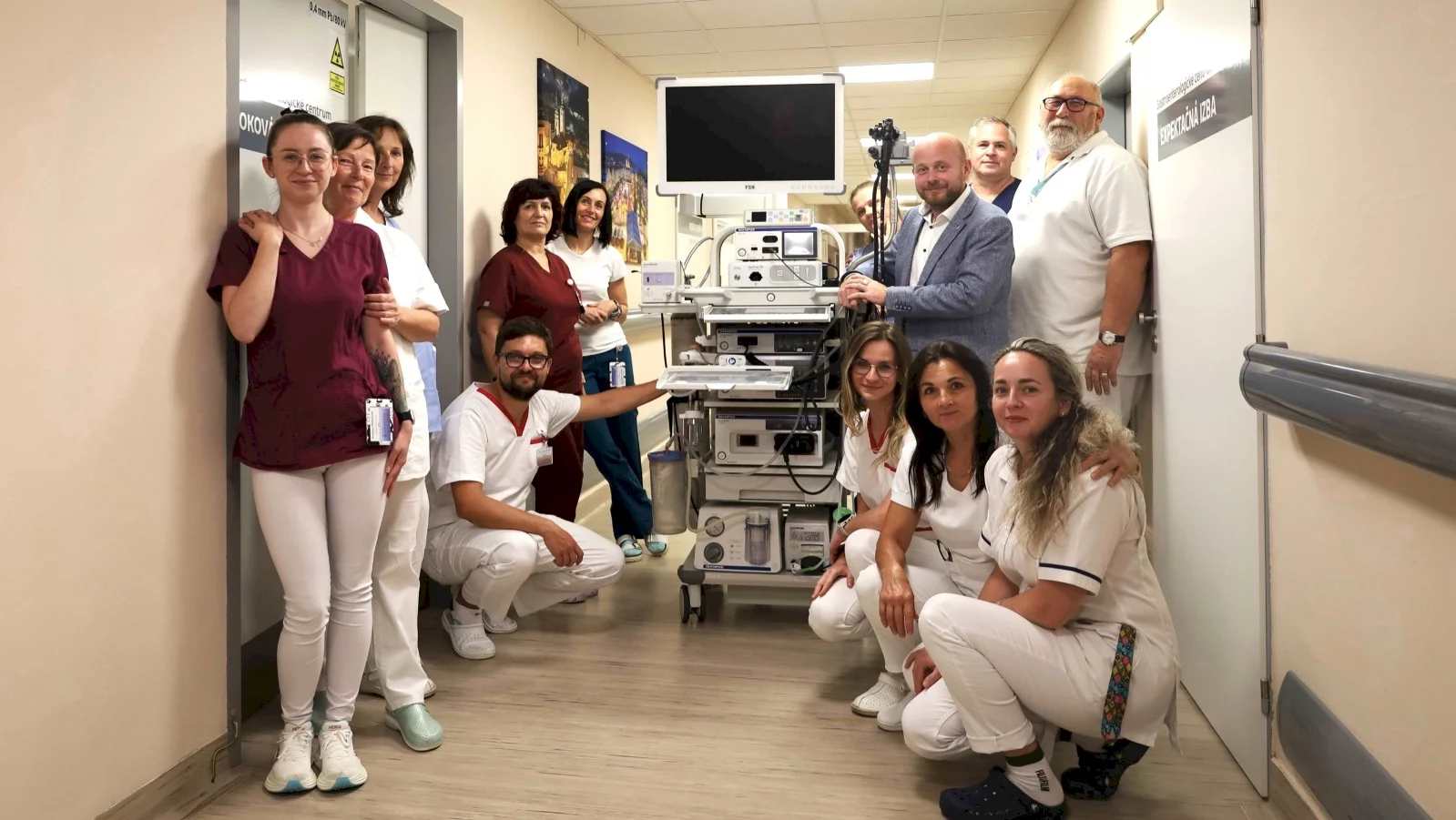 Gastroenterologické centrum FNsP Žilina posilnilo prístrojové vybavenie, pacientov vyšetruje modernou gastrovežou