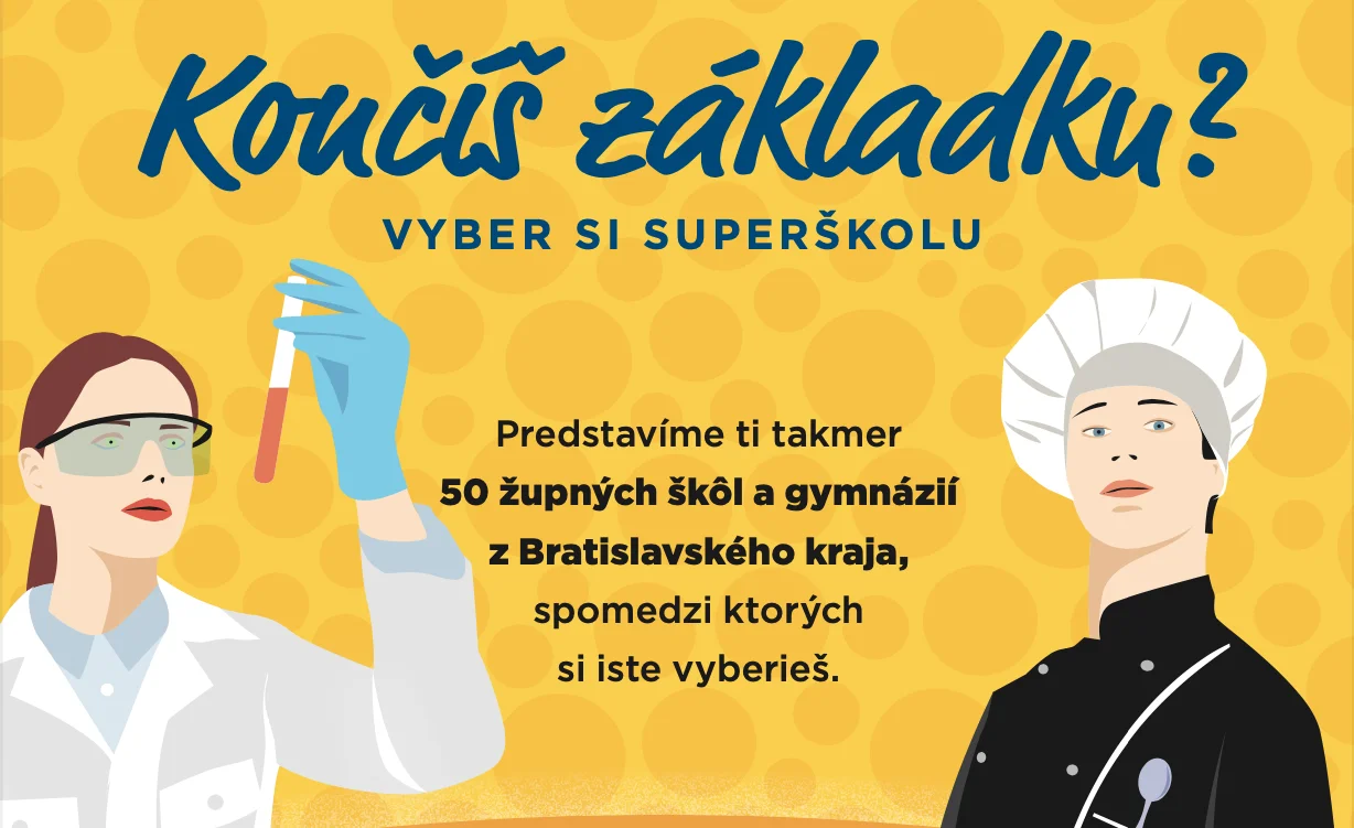 Kam na strednú školu v Bratislavskom kraji?